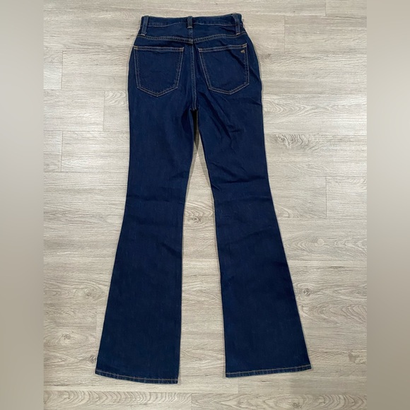 Women's Madewell Skinny Flare‎ Dark Wash NM251 Jeans 24 - Picture 7 of 7